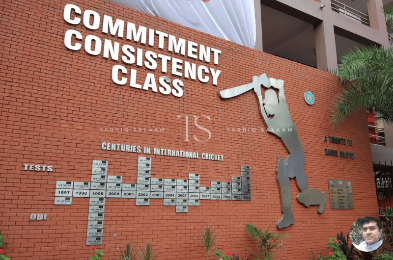 Chinnaswamy Cricket Stadium Bangalore, A Tribute to Rahul Dravid