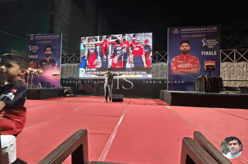 Indiranagar Club, RCB vs Punjab Finals