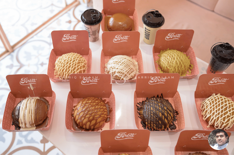 Buns at Brott Café Indiranagar