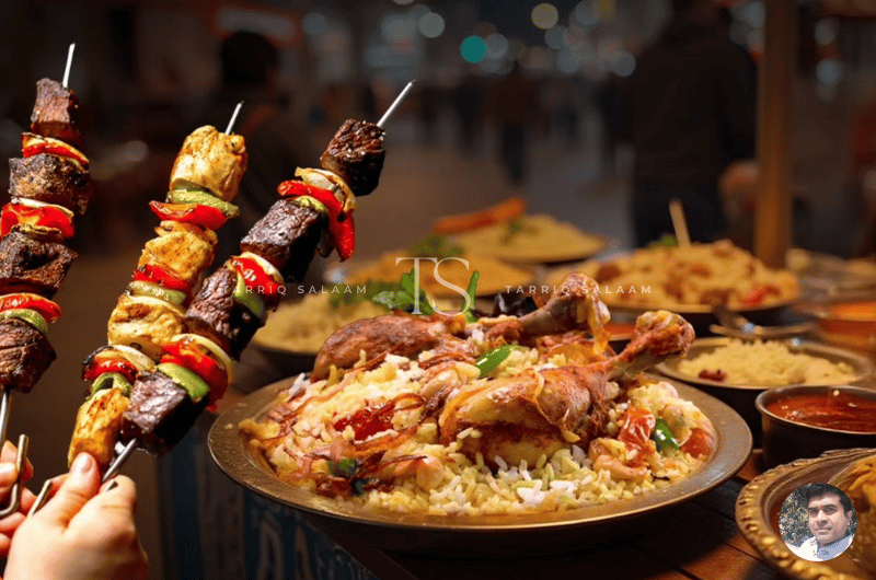 Food Court at Bhartiya Mall of Bengaluru
