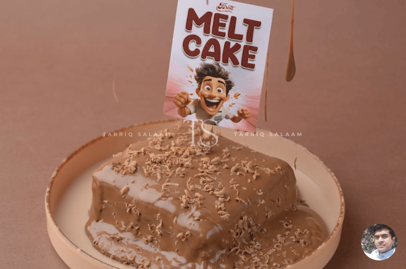 Melt Cake at Brott Café Indiranagar