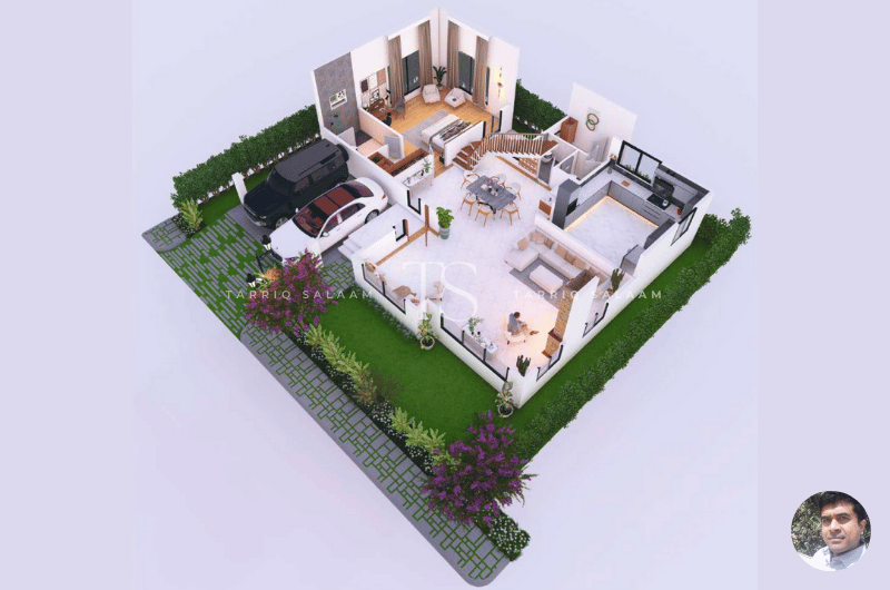 Tharakans Monte Sereno, Nandi Hills, Ground Floor Plan