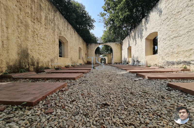 Inside Freedom Park Bangalore