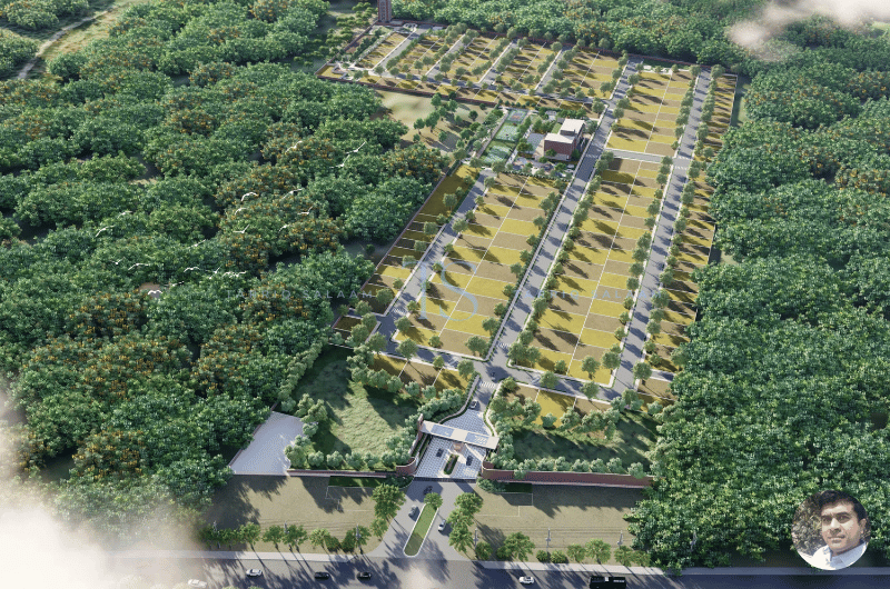 Prestige Crystal Lawns Location