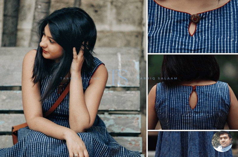 Cotton Dress by Sara Creations