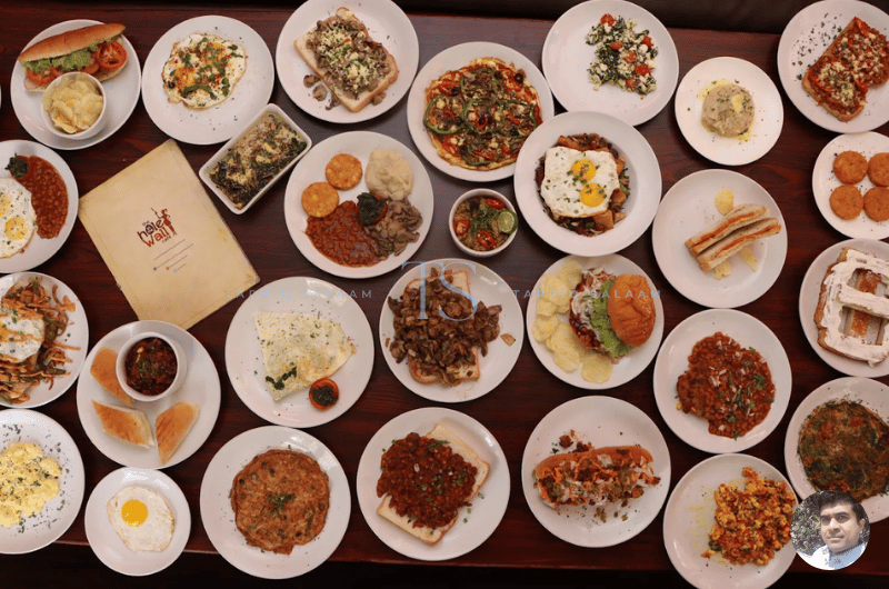 Food at The Hole In The Wall Cafe Indiranagar