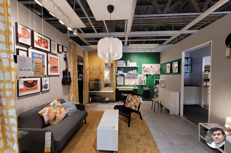 IKEA Bangalore: My Not-So-Quick Trip That Turned Into a Full-Day Affair (And I’m Not Complaining) 4 Living Room inside IKEA Bangalore