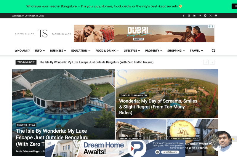 Welcoming 2026, Home Page