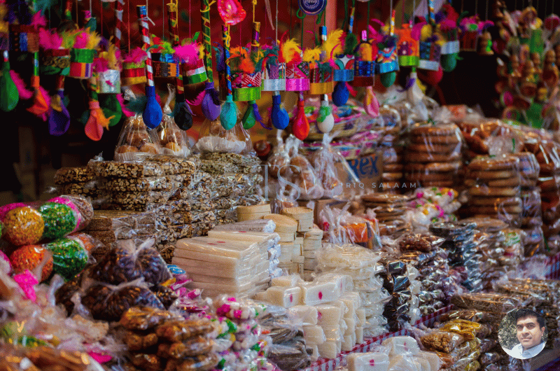 Russell Market, near Commercial Street Bangalore