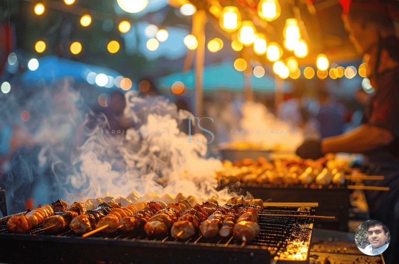 Street Food at Commercial Street Bangalore