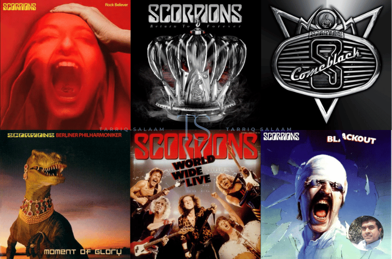 The Scorpions Albums and Playlist