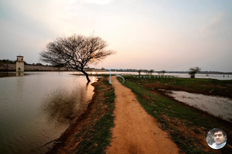 Reaching Hesaraghatta Lake